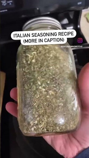 Homemade Italian Seasoning Recipe
