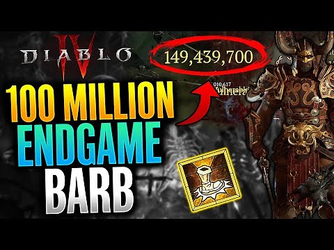 Diablo 4 - GOD TIER HoTa Barbarian Build Guide | Best Endgame HoTa Barb Build