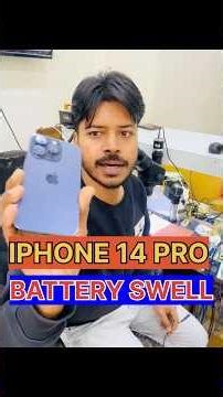 iPhone 14 Pro Apple Logo Restart Fix 😱 | Battery Swell After Back Glass Change #tech_vlogsdeepak