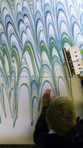 MARBRURE #wallpaperdesign #art #handcrafted