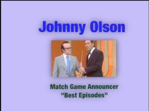 Johnny Olson: Match Game Announcer Best Episodes
