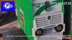 ORIGINAL HITACHI 300A INVERTER Welding Machine ☑️ IGBT 300 Avail it on our sale price ₱4,950 only!🔥🔥 Srp: 7,500 🚛 We do Cash on Deliver For inquries contact 0975-465-0134 look for Ms. Mj Arceo For industrial use For cutting/fullweld/spotweld For Metal/G.i and stainless Certified quality product by hitachi japan👍👍 #Hitachi | Practical Tools