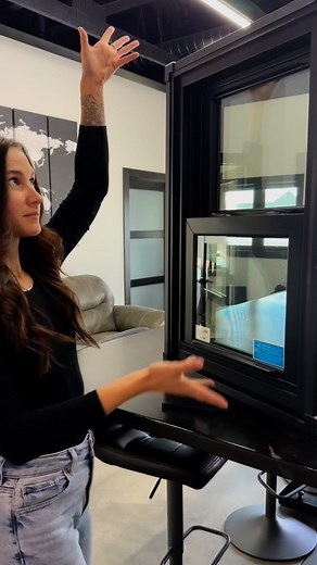 55 reactions · 4 comments |  Black never goes out of style. Sleek, modern, and built to wow!Want Andrea to show you just how good they look? Call  712-720-0759!✨ #WindowGlowUp #ModernLiving #HomeGoals #CustomWindowsPlus #HomeImprovementWithASmile | Custom Windows Plus LLC | Facebook