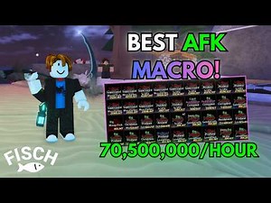 *NEW* BEST AUTO AFK FISCH MACRO ROBLOX! How To MACRO in FISCH