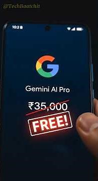 Jio x Google | Free Gemini AI Pro for All! #TechUpdate