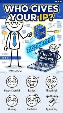 DHCP Explained Simply | How Your Computer Automatically Gets an IP Address | Computer Networking