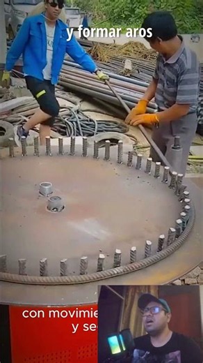 ✅He built a machine that bends metal rods into perfect circles!#RodBender