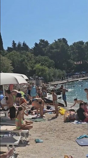 Crikvenica Walking Tour 4k beach in Croatia Kroatien Urlaub