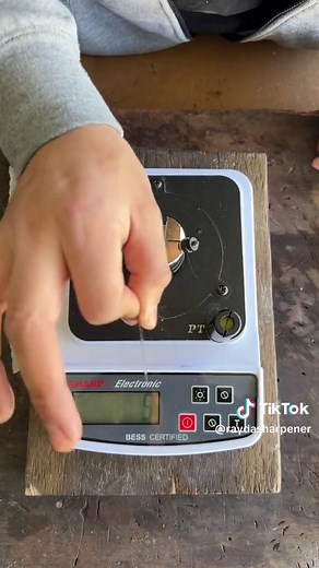 Measuring Knife Sharpness Levels