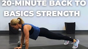 If you’re looking for a tried and true 20-minute strength workout with basic, yet effective exercises, you’re in the right spot!! While we love compound exercises and trying new things, sometimes you just want a full-body strength workout that you know is going to work!! 1. Basic Squat 2. Push-Up 3. Stationary Lunges 4. Overhead Press 5. Plank 6. Bicep Curls 7. Overhead Triceps Perform each exercise 12 times. For planks, hold 30 seconds each. Try to move through the entire list without resting i