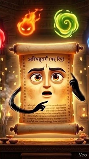 The 6 Enemies of Human (Arishadvarga or Shadripu Sanskrit षड्रिपु) conquer them find peace