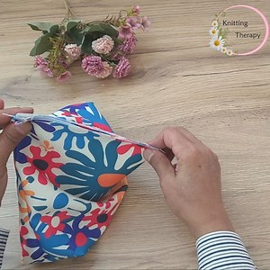 I sewed it in 15 minutes and started using it. | Knitting Therapy