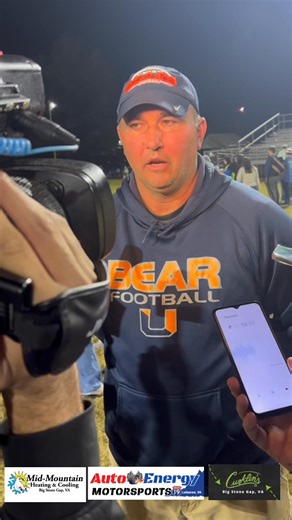 🚨POSTGAME INTERVIEW🚨 🐻Union HC Travis Turner following his teams 35-14 W over Lebanon 🔥🏈 Brought to you by : Auto Energy Motorsports in Lebanon VA , Curklins & Mid-Mountain Heating & Cooling! ♥️ | Fresh Off The Clock