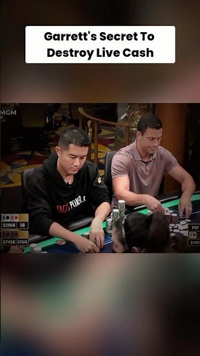 Become a deep stacked specialist and start Destroying Live Cash 🤑 #poker #pokertraining