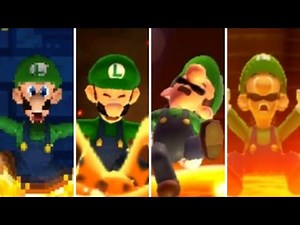 Evolution of Luigi Falling in Lava (1985-2021)