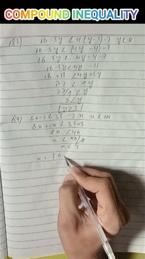 Compound Inequalities made EASY 🔥 | Class 9 Math Federal Board