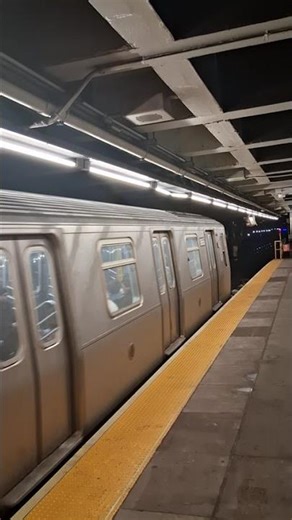 today I took the R160A M train At 36th street To Metropolitan Ave
