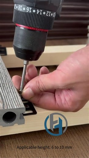 Clips for installing wpc decking #myfulldecor #decking