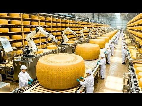 The Secret Process Behind the King of Cheese | Inside Parmesan Factory Process