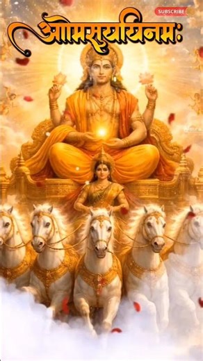 Om Surya ya Namaha #suryadev #trending #shortvideo #viral #bhakti #mantra #lordsurya #god #status