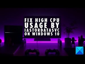 High CPU usage by IAStorDataSvc on Windows 11/10