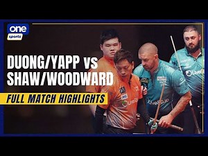 SHAW/WOODWARD vs. DUONG/YAPP | FULL MATCH HIGHLIGHTS | 2025 REYES CUP | OCT 19