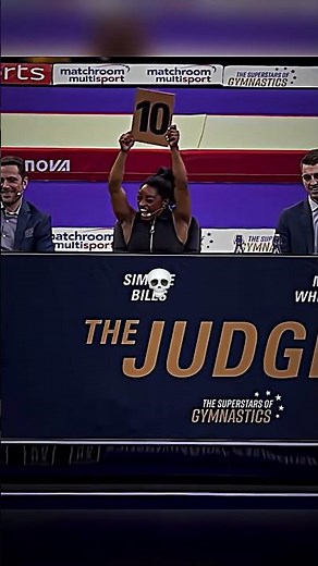 Why did Simone score her 10?
