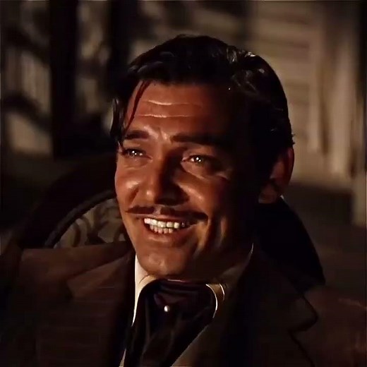 “Frankly, My Dear…” – Clark Gable in Gone with the Wind (1939)