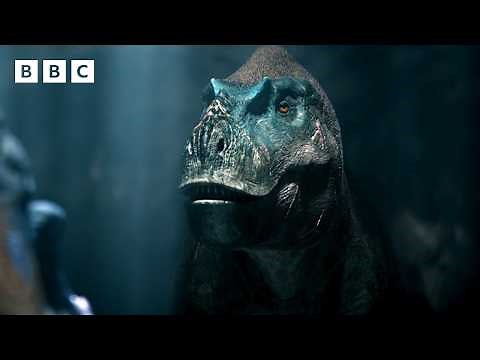 Fearsome Albertosaurus must earn her place in the pack | Walking With Dinosaurs - BBC
