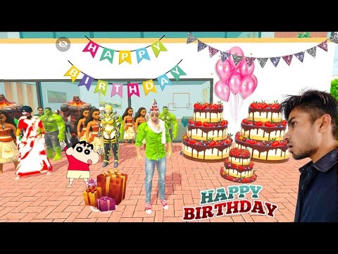 Jack ka birthday celebration 🎉 🤩 Indian theft auto simulator Game New Update 💥🤯