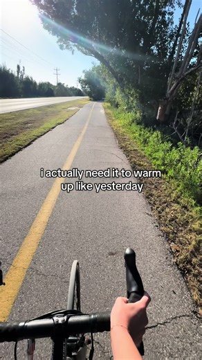 cuz I’m too cold to go outside #cycling