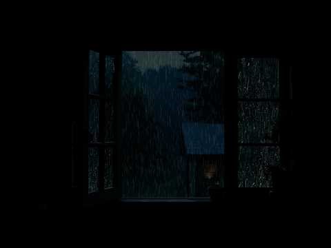 Gentle Rain Through Open Window 🌙 | Peaceful Ambience for Deep Sleep and Relaxation