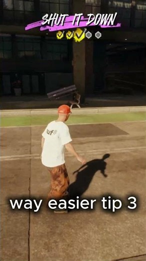 3 EASY Own The Spot Tips You Didn’t Know in Skate 🔥 #shorts #gamingshorts #skate3 #skateclips