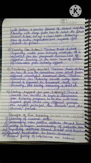 Peer Tutoring - Goals, Purpose, Role of Teacher #youtubeshorts #viral #education #youtubecreator