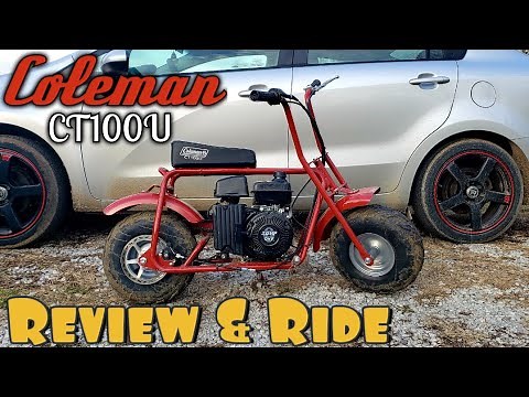 Coleman CT100U Review & Ride Minibike