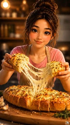 Cheesy Garlic Bread That Everyone Can't Stop Eating! 🧄🧀🍞