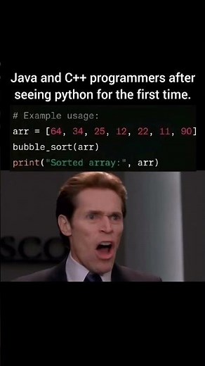 Python programmers 🦥 #coding #python #java #c++