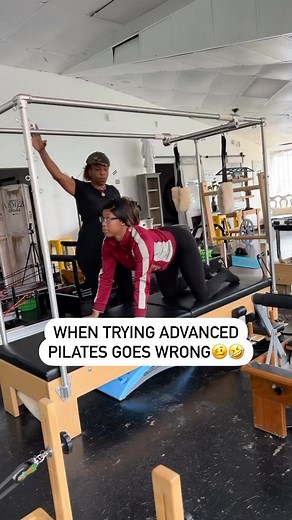92K views · 1.1K reactions | I tried an advanced Pilates trick and it went like this… @stretch_atl DID NOT prepare me for what this entailed 若藍 I couldn’t believe that people can actually do this | Divine Extension | Facebook