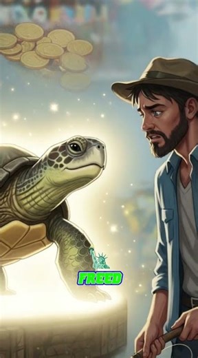 The Golden Turtle That Tested a Fisherman’s Heart | Chinese Folktale