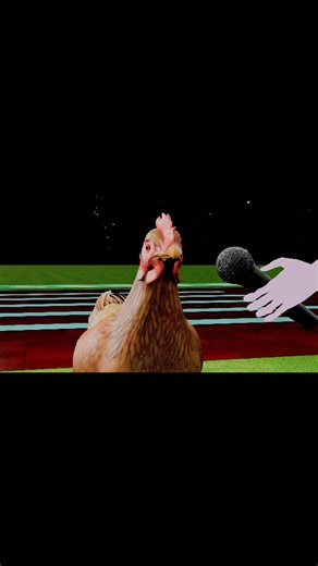asking the chicken why #3d #animation #blender #philosophy