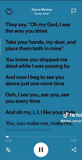 Dance Monkey Lyrics by Tones And I | Catchy Music Video