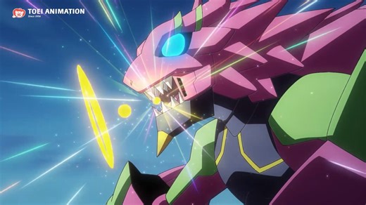 Cut loose, Armalizamon! 💥🦎 (via Episode 12 of DIGIMON BEATBREAK) Now simulcast streaming. | Digimon