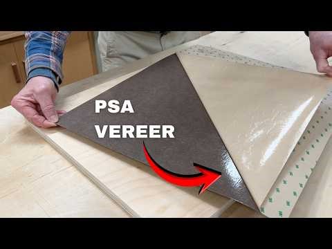 How to Apply PSA Veneer - PEEL and STICK WOOD VENEER