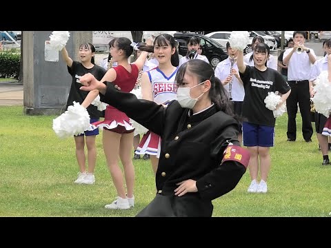 静岡商業高校 チアリーディング部・音楽部・応援団 ヒガナンマルシェ＠グランシップ vol.2