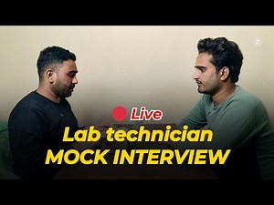 Lab Technician Mock Interview Practice | Live Interview | Lab Technician Interview | ZD talks 🧪🔬