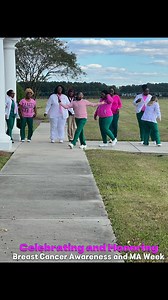 Medical Assistant students at our Dillon Campus GO PINK for Breast Cancer Awareness Month! | Northeastern Technical College