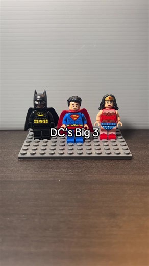 The faces of DC! #lego #dc #batman #superman #wonderwoman
