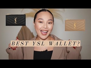 YSL Saint Laurent Cassandre Zipped Wallet Review | What Fits, Pros & Cons
