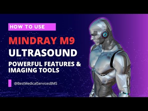 How To Use Mindray M9 Portable Ultrasound | Modern Imaging Features Explained.