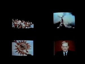 The end of the movie Network